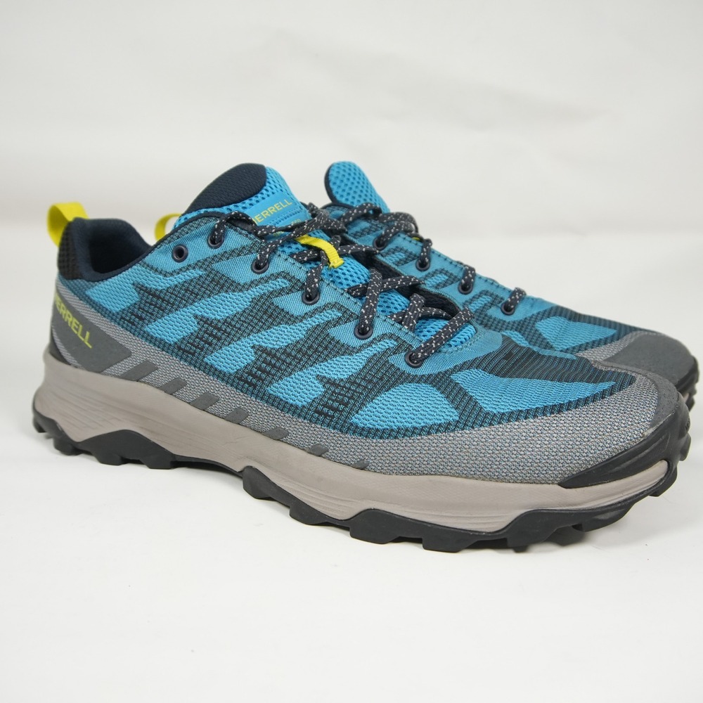 Merrell Speed Eco Trail Running TAHOE Shoes Mens 14 Blue Performance Hiking